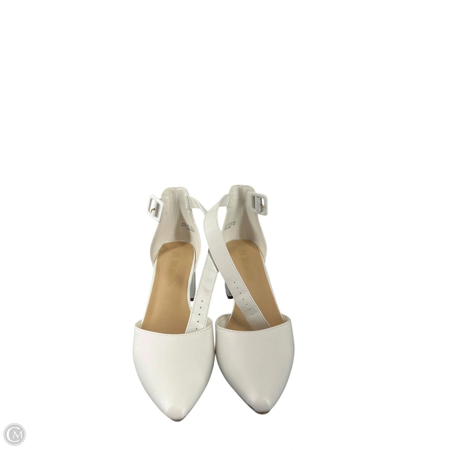 Shoes Heels Block By Dream Pairs In White, Size: 7.5