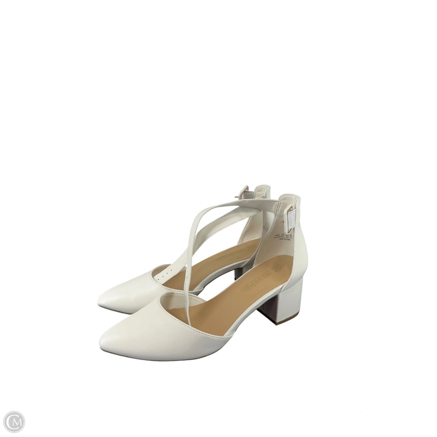 Shoes Heels Block By Dream Pairs In White, Size: 7.5