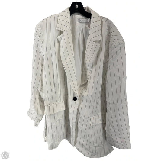 Blazer By New York And Co In Striped Pattern, Size: 18