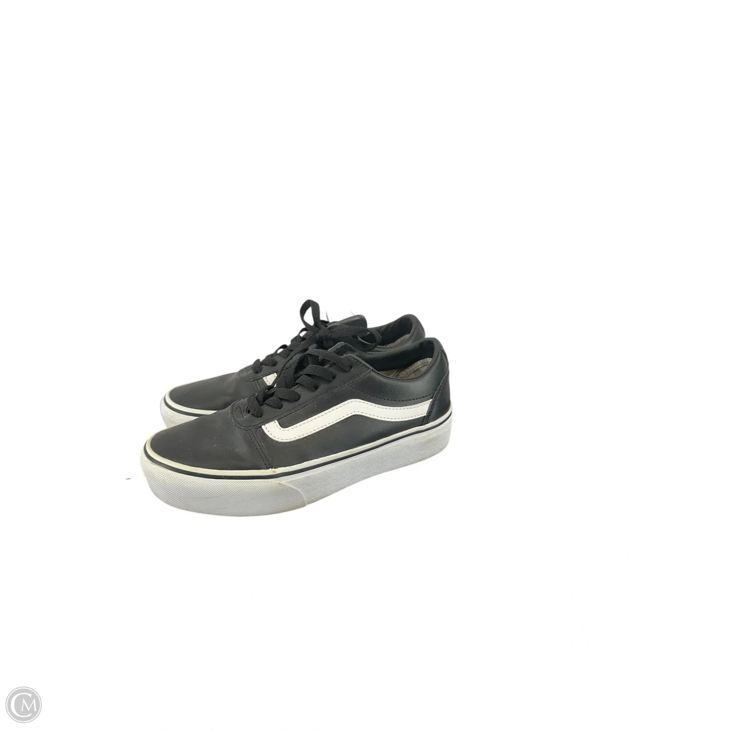 Shoes Athletic By Vans In Black, Size: 7.5