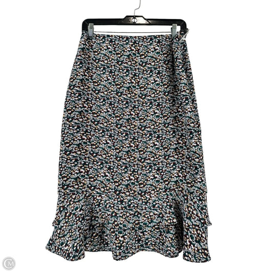 Skirt Midi By Ann Taylor In Floral Print, Size: 6