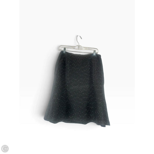 Skirt Midi By Ann Taylor In Black, Size: 8