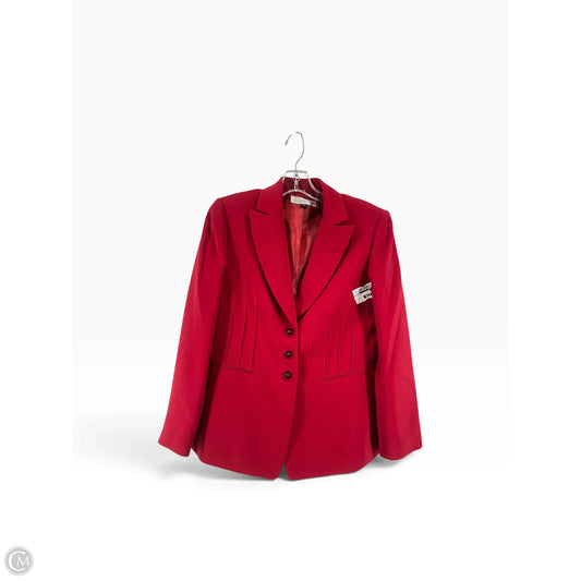 Blazer By Tahari In Red, Size: 6