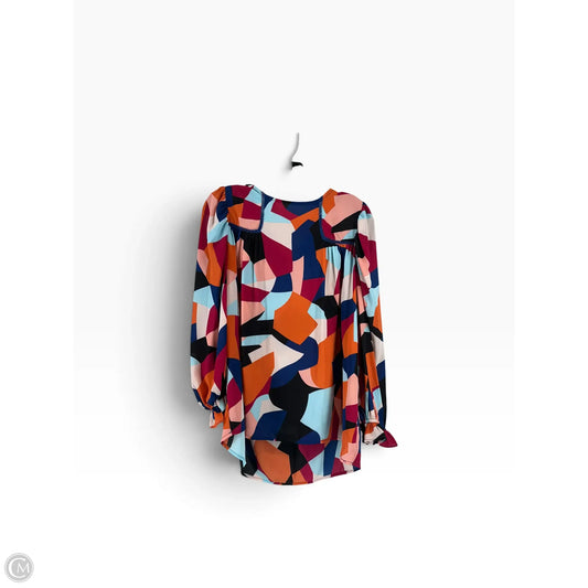 Top Long Sleeve By Clothes Mentor In Multi-colored, Size: L