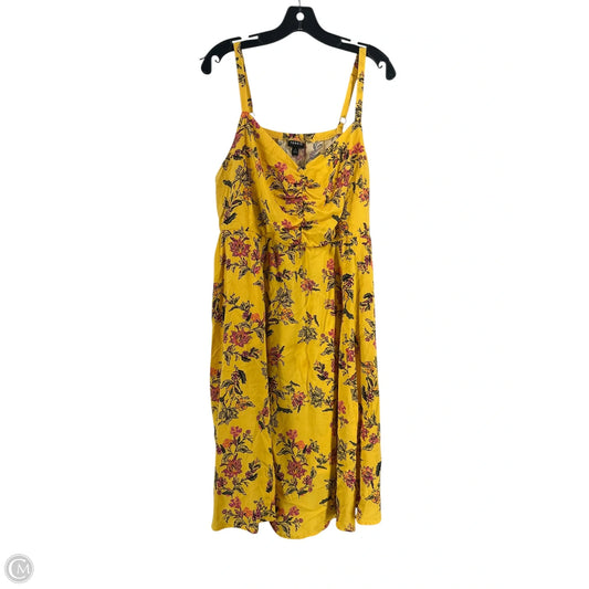 Top Sleeveless By Torrid In Floral Print, Size: 1x