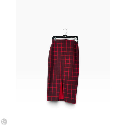 Skirt Midi By Old Navy In Maroon, Size: S