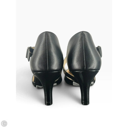 Shoes Heels Kitten By Life Stride In Black, Size: 11