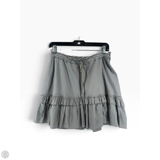 Skirt Mini & Short By Abercrombie And Fitch In Grey, Size: S