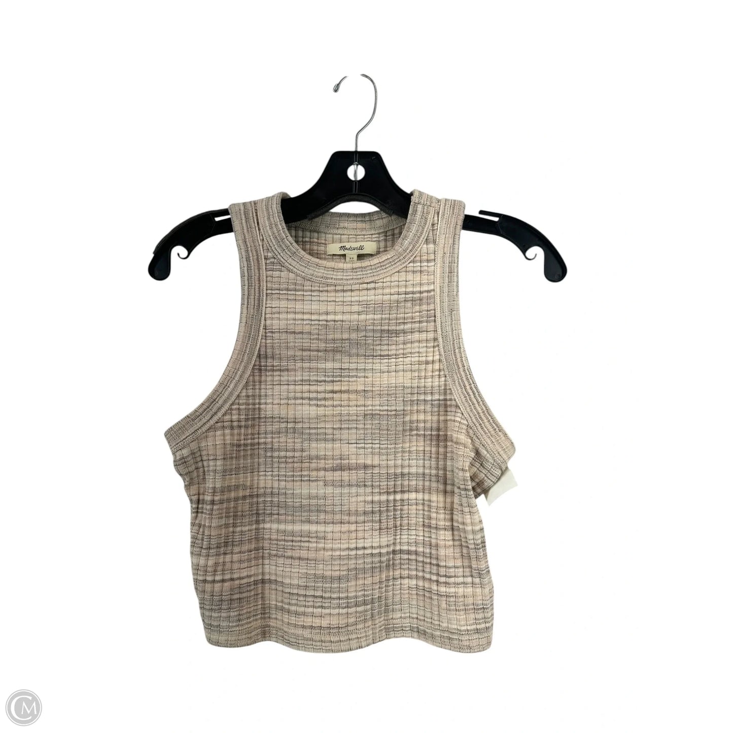 Top Sleeveless By Madewell In Tan, Size: Xs