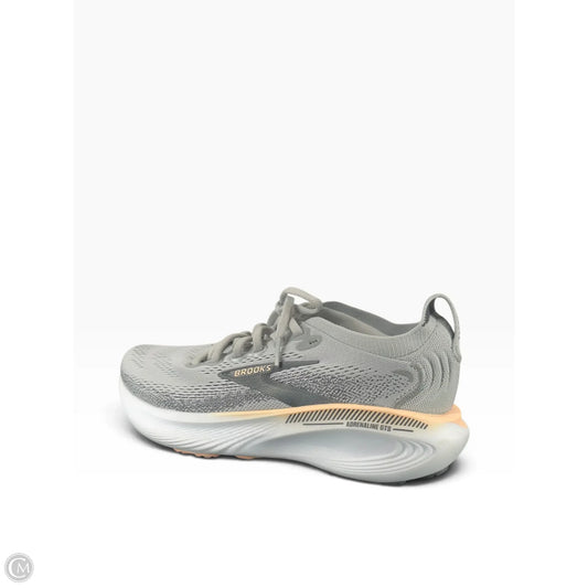 Shoes Athletic By Brooks In Grey, Size: 6.5