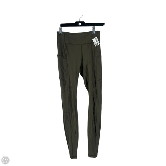Athletic Leggings By Lululemon In Green, Size: 4