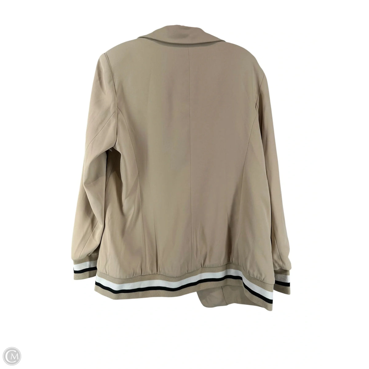 Blazer By Chicme In Tan, Size: L