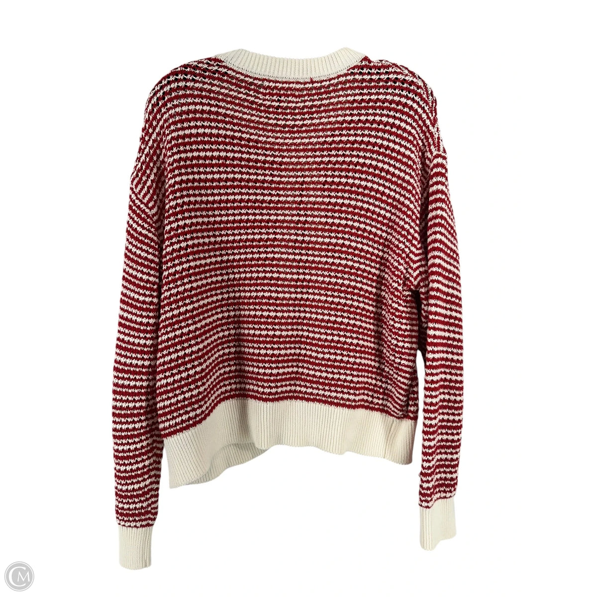 Cardigan By Universal Thread In Red & White, Size: L