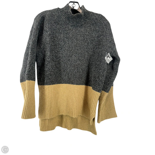 Sweater By Michael By Michael Kors In Grey & Tan, Size: M