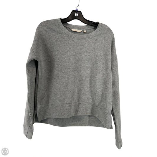 Sweatshirt Crewneck By Athleta In Grey, Size: S
