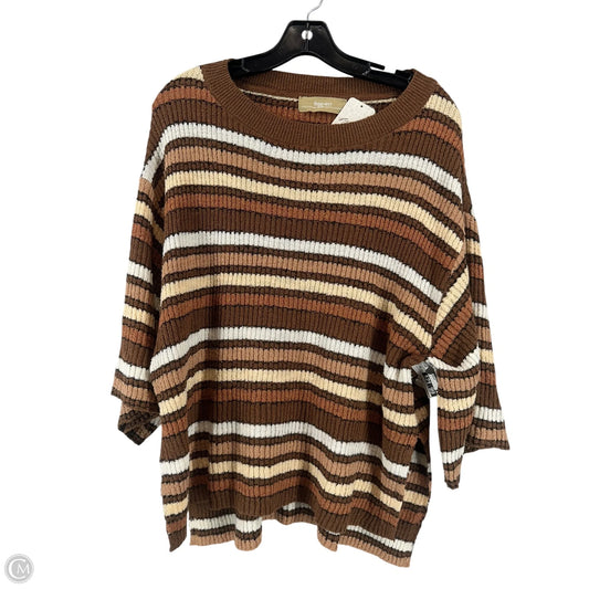 Top 2pc 3/4 Sleeve By Free People In Striped Pattern, Size: Xs