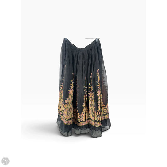 Skirt Midi By Coldwater Creek In Black, Size: L