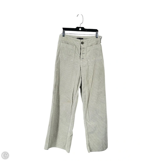 Pants Corduroy By Zara In Grey, Size: S