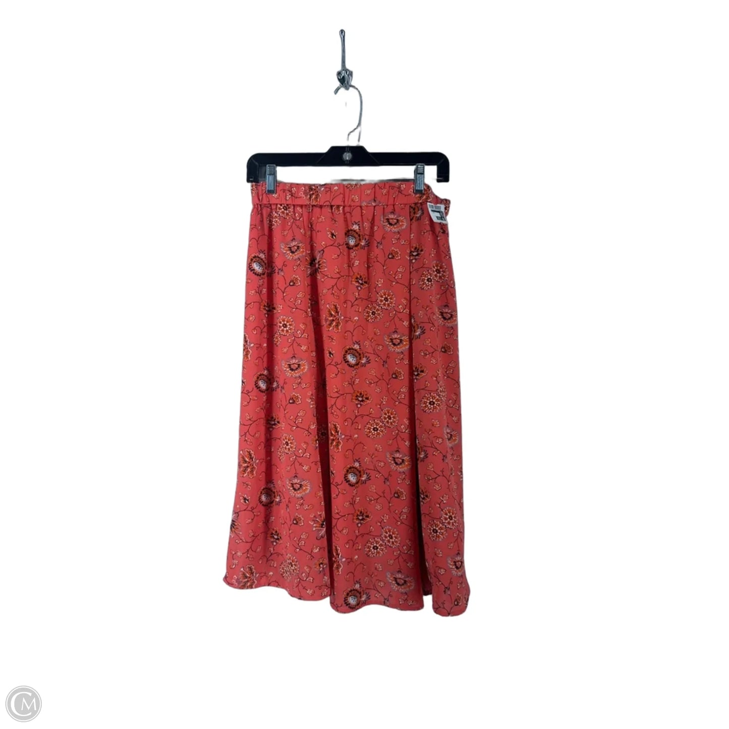 Skirt Midi By Gap In Coral, Size: 4