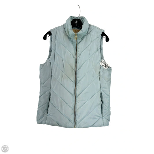 Vest Puffer & Quilted By Michael By Michael Kors In Blue, Size: M