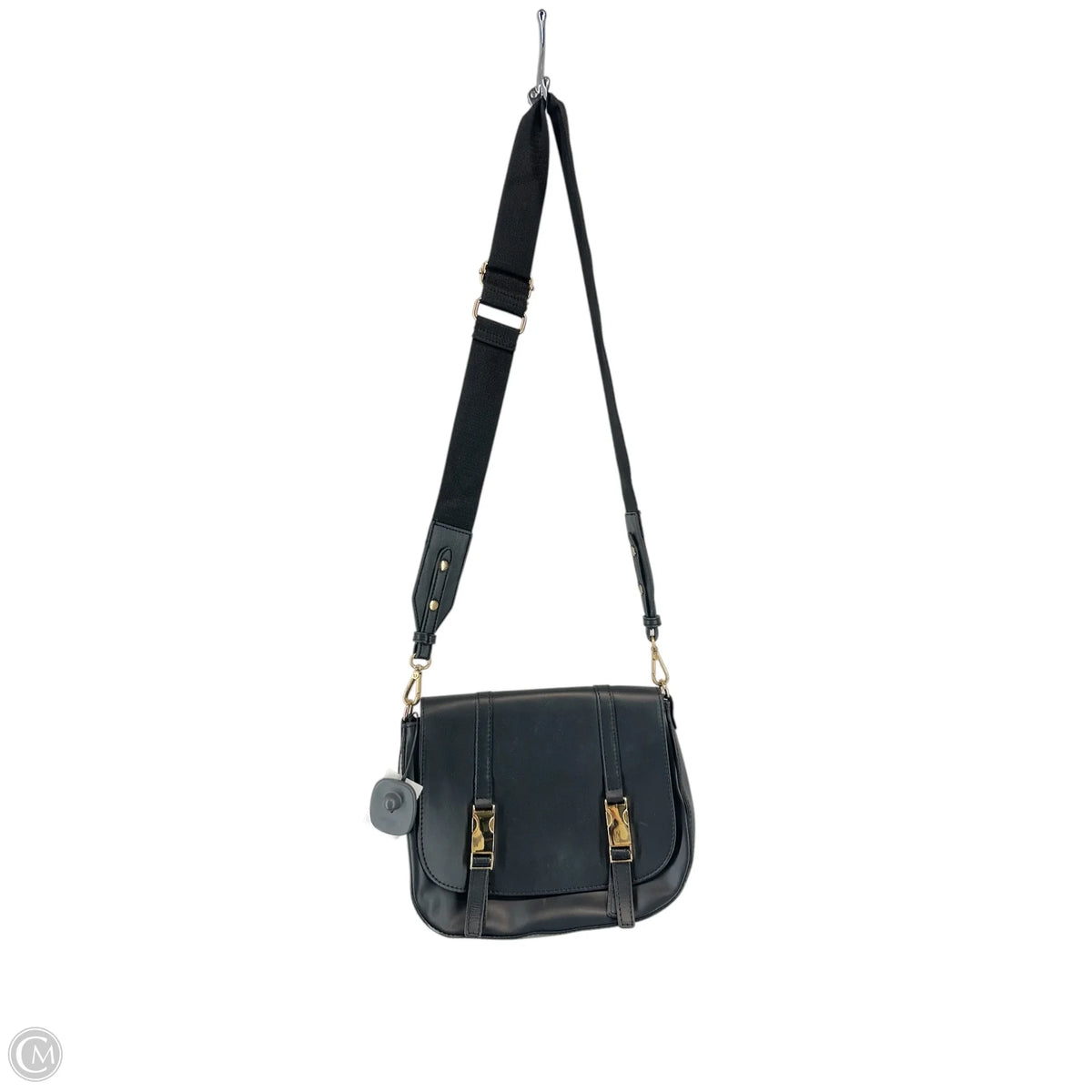 Handbag Leather By Clothes Mentor, Size: Medium