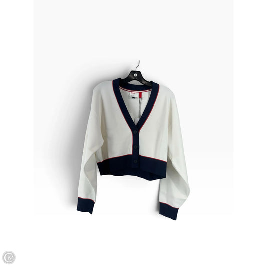 Cardigan By Clothes Mentor In White, Size: S