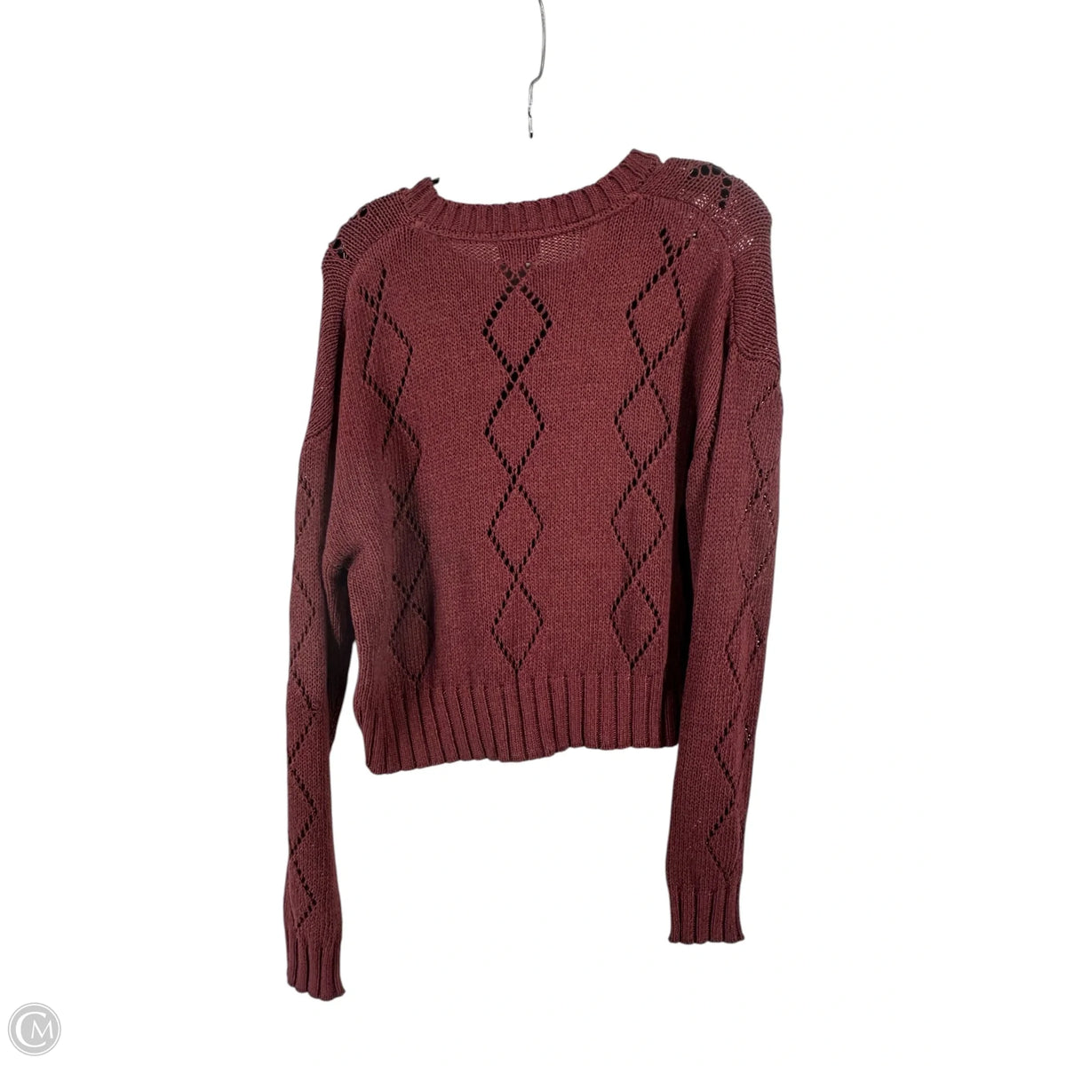 Sweater By Mi Ami In Maroon, Size: M
