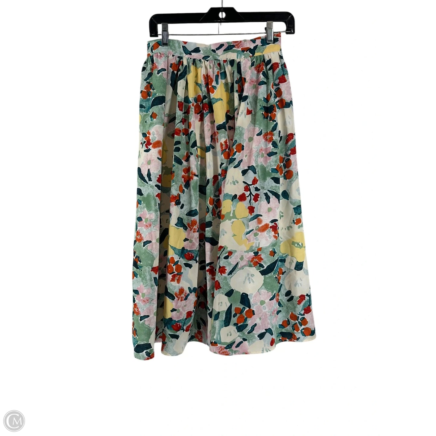 Skirt Midi By Dazy In Floral Print, Size: M