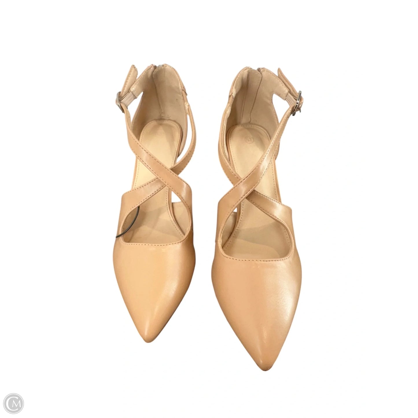 Shoes Heels Kitten By Clothes Mentor In Mauve, Size: 6.5