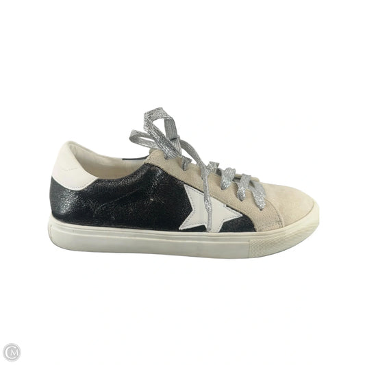Shoes Sneakers By Nature Breeze In Black & Grey, Size: 8