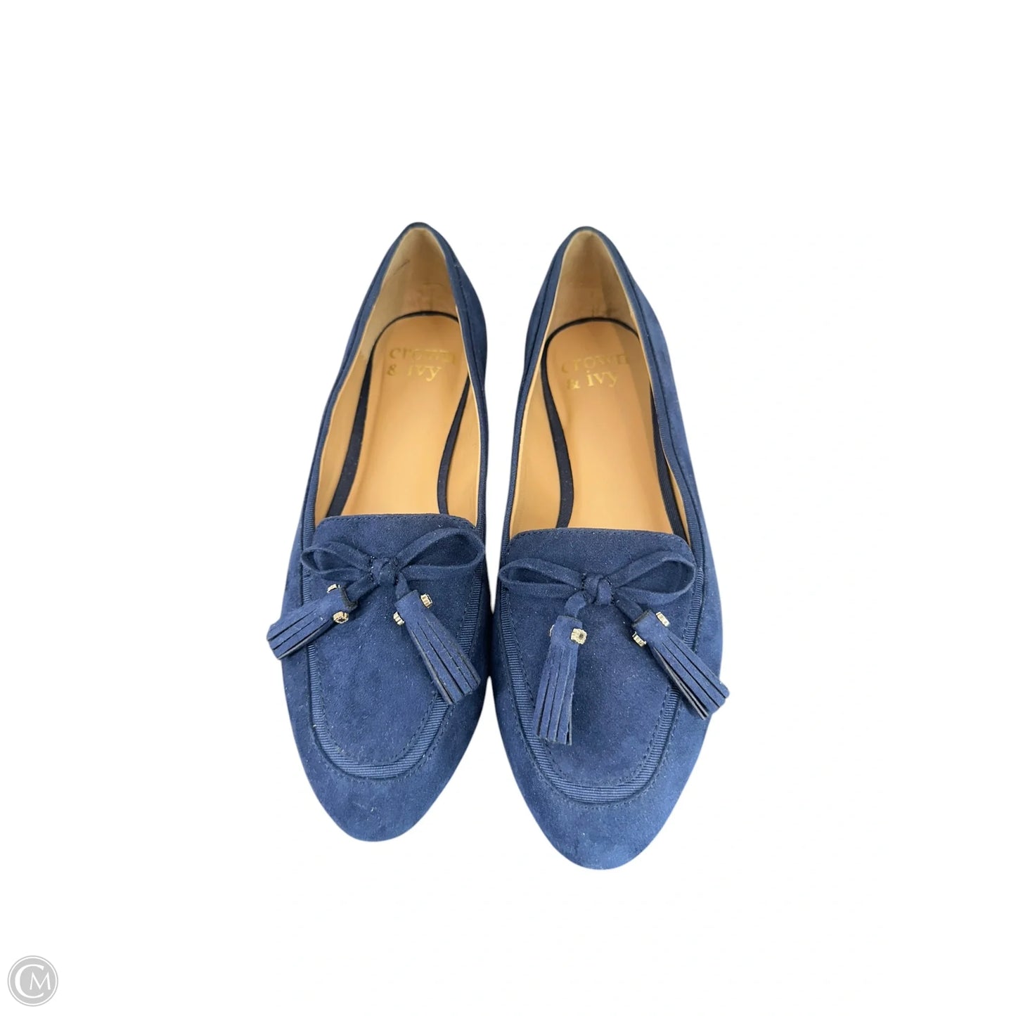 Shoes Flats By Crown And Ivy In Navy, Size: 7