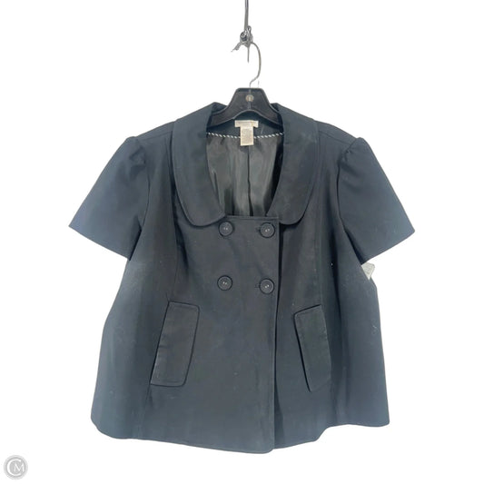 Top Short Sleeve By Worthington In Black, Size: Xl