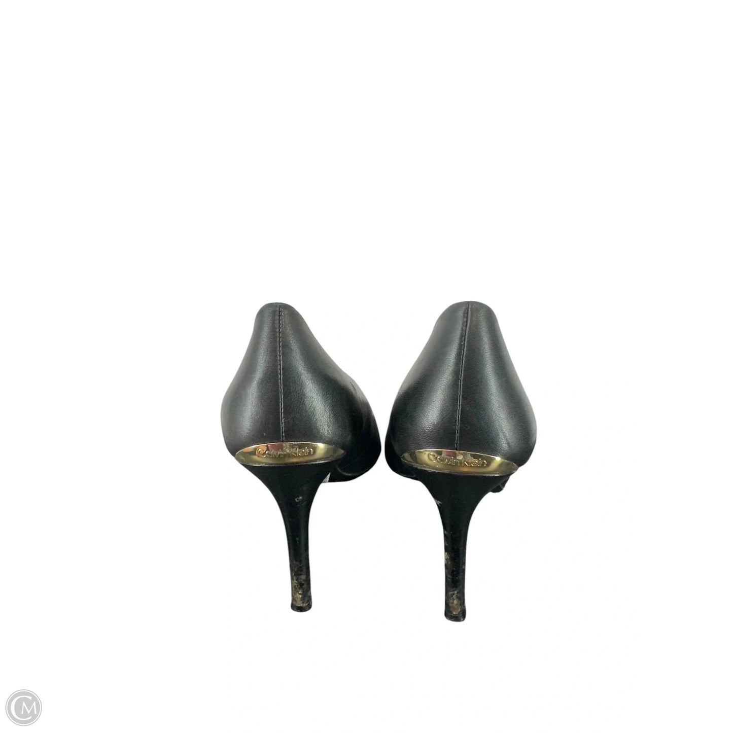 Shoes Heels Stiletto By Calvin Klein In Black, Size: 8
