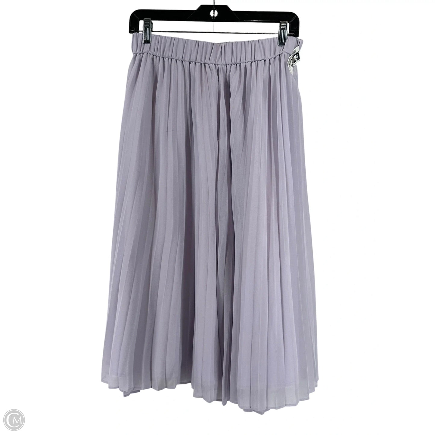 Skirt Midi By Ann Taylor In Purple, Size: Sp