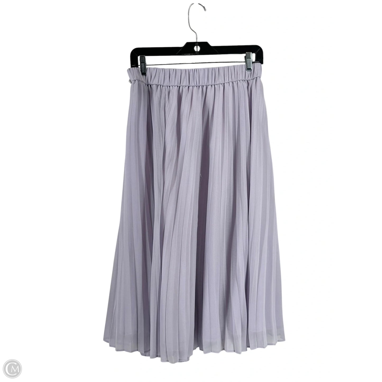 Skirt Midi By Ann Taylor In Purple, Size: Sp