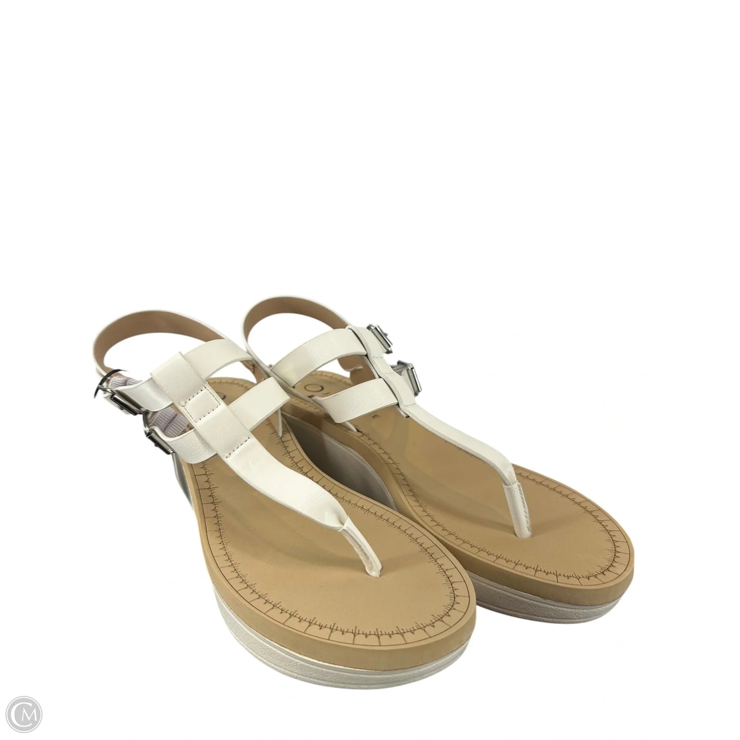 Shoes Heels Wedge By Journee In White, Size: 8.5