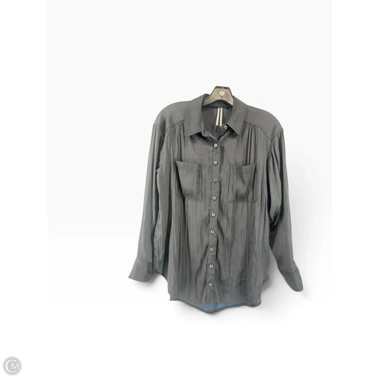 Top Long Sleeve By Anthropologie In Black, Size: S