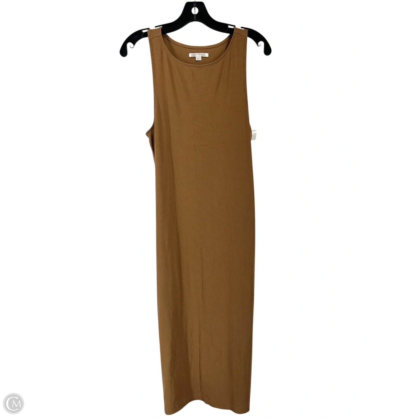Dress Casual Maxi By Clothes Mentor In Brown, Size: L