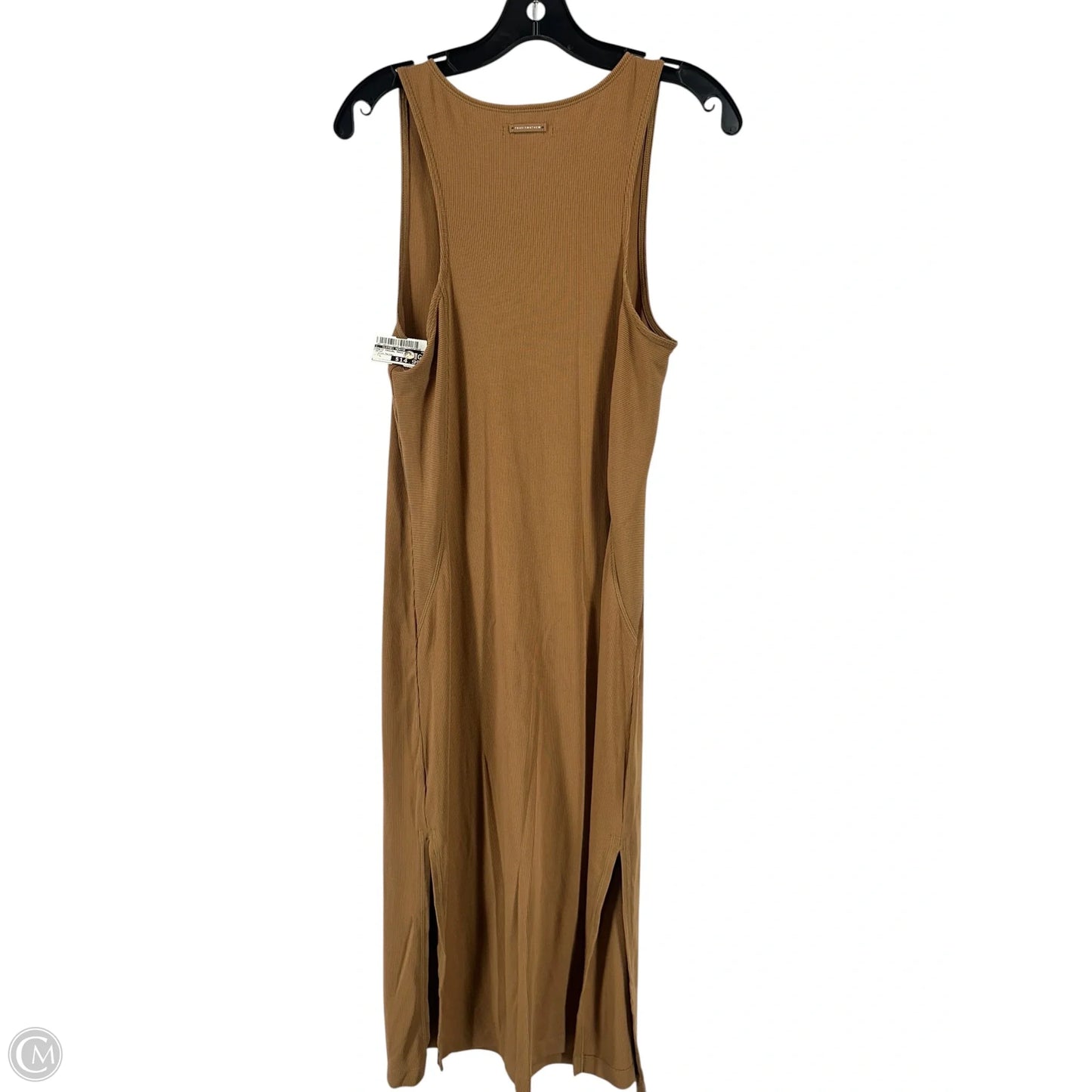 Dress Casual Maxi By Clothes Mentor In Brown, Size: L