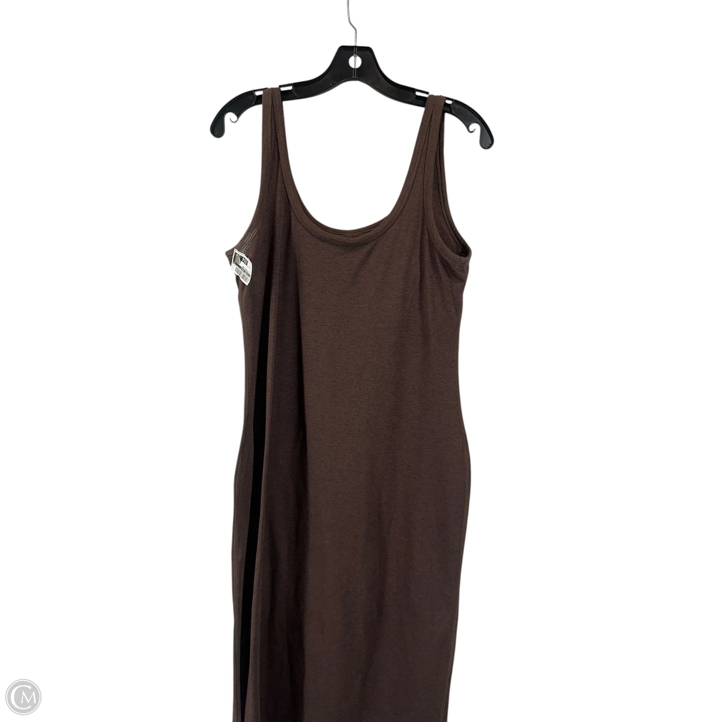 Dress Casual Maxi By Clothes Mentor In Brown, Size: Xl