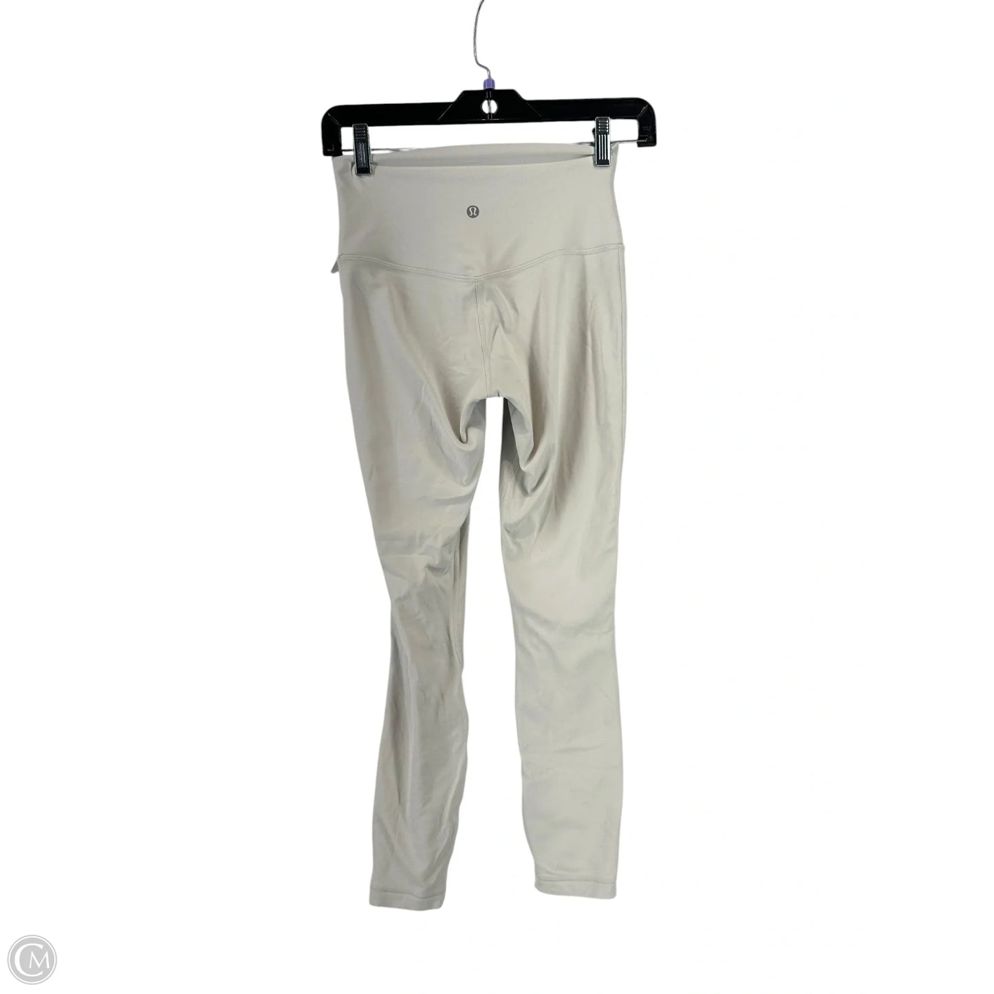 Athletic Leggings By Lululemon In White, Size: Xs