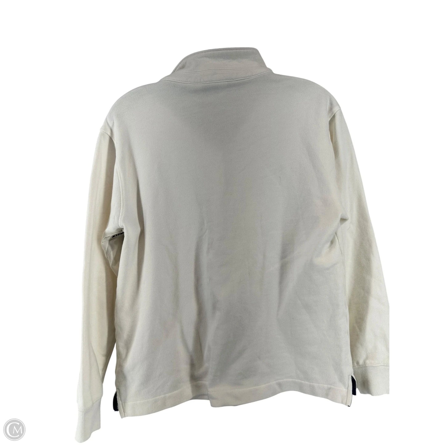 Top Long Sleeve By Vineyard Vines In White, Size: S