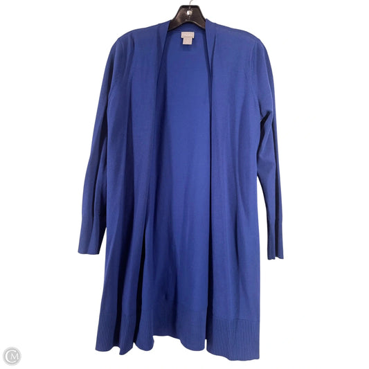 Cardigan By Chicos In Blue, Size: S