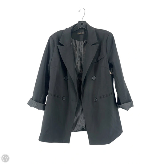 Blazer By Clothes Mentor In Black, Size: L