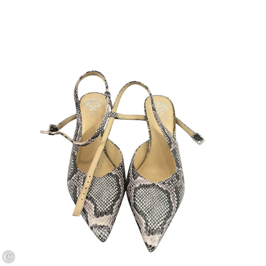 Shoes Heels Stiletto By Vince Camuto In Animal Print, Size: 10