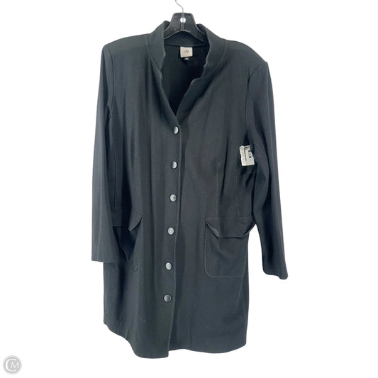 Coat Other By Cabi In Black, Size: L