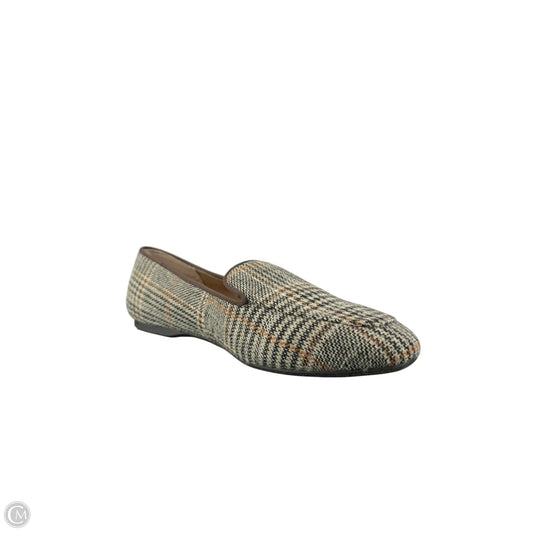 Shoes Flats By Kelly And Katie In Brown & Cream, Size: 8