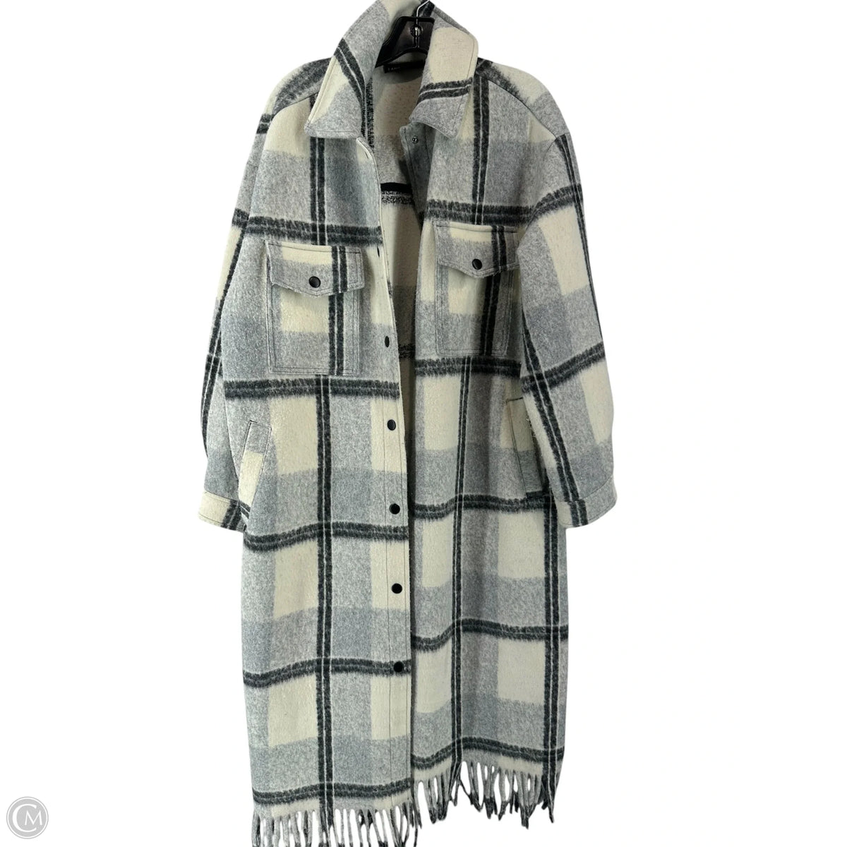 Coat Other By Lane Bryant In Plaid Pattern, Size: 14