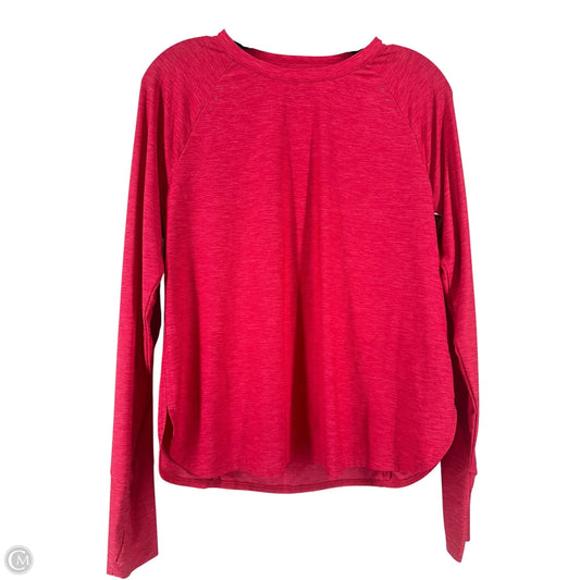 Top Long Sleeve By Clothes Mentor In Pink, Size: M