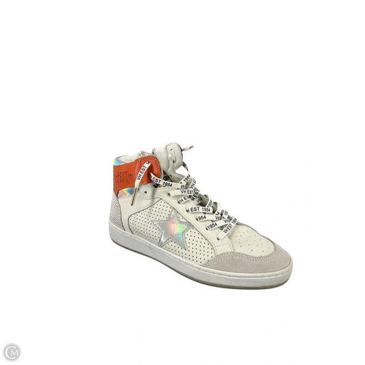 Shoes Sneakers By Vintage Havana In Orange & White, Size: 9